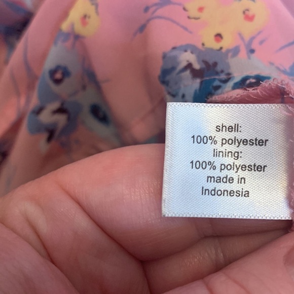 Women’s Plus Size Lane Bryant, Pink Floral, Chiffon Tank, Size 24 - Picture 4 of 4